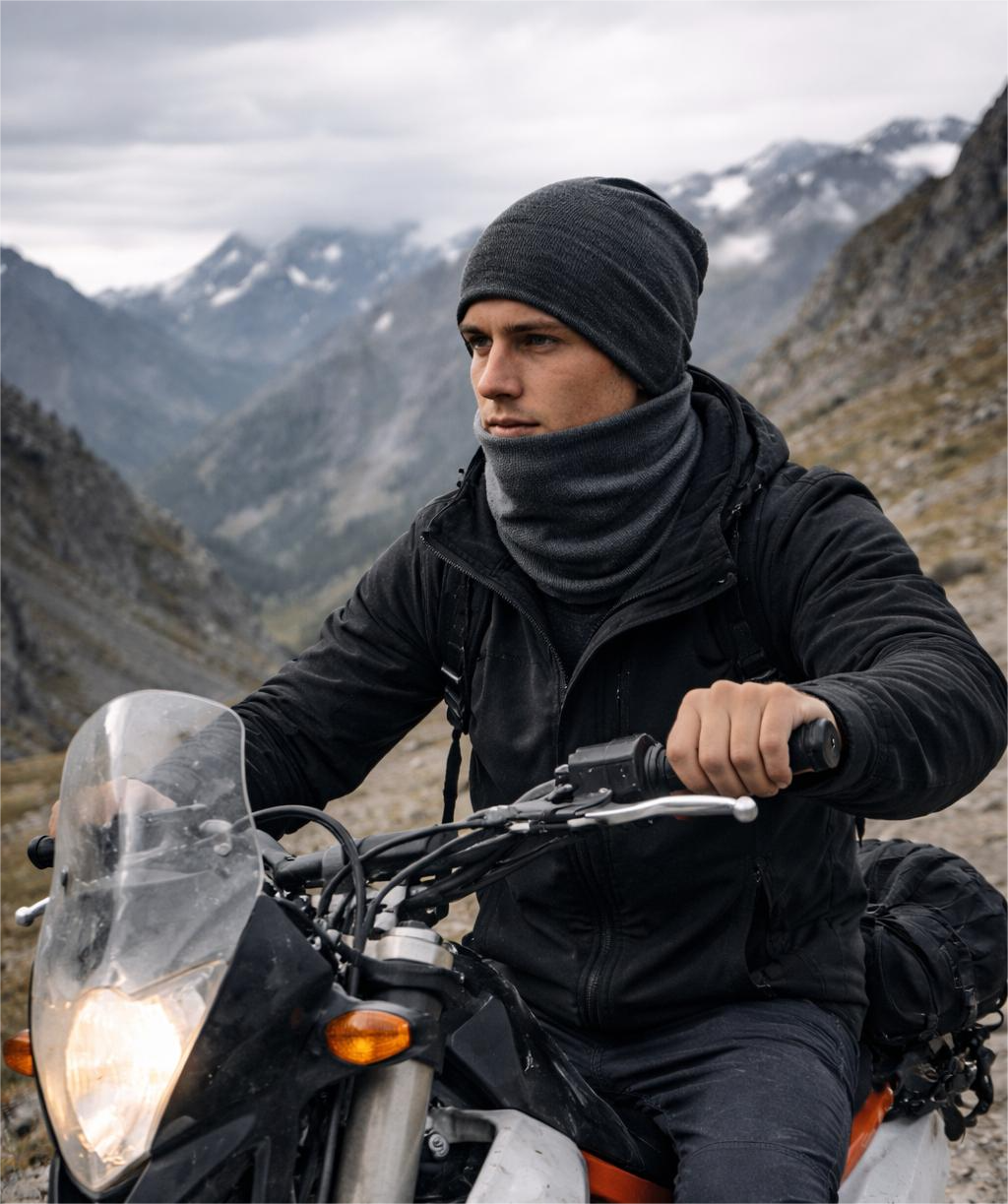 GRİ İÇİ SİYAH ŞARDONLU BERE