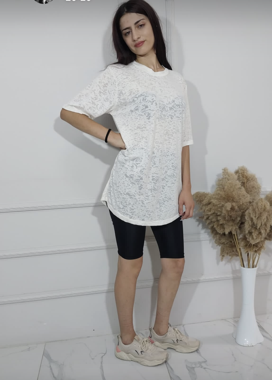 YAKMA DESENLİ KISAKOL TİŞÖRT