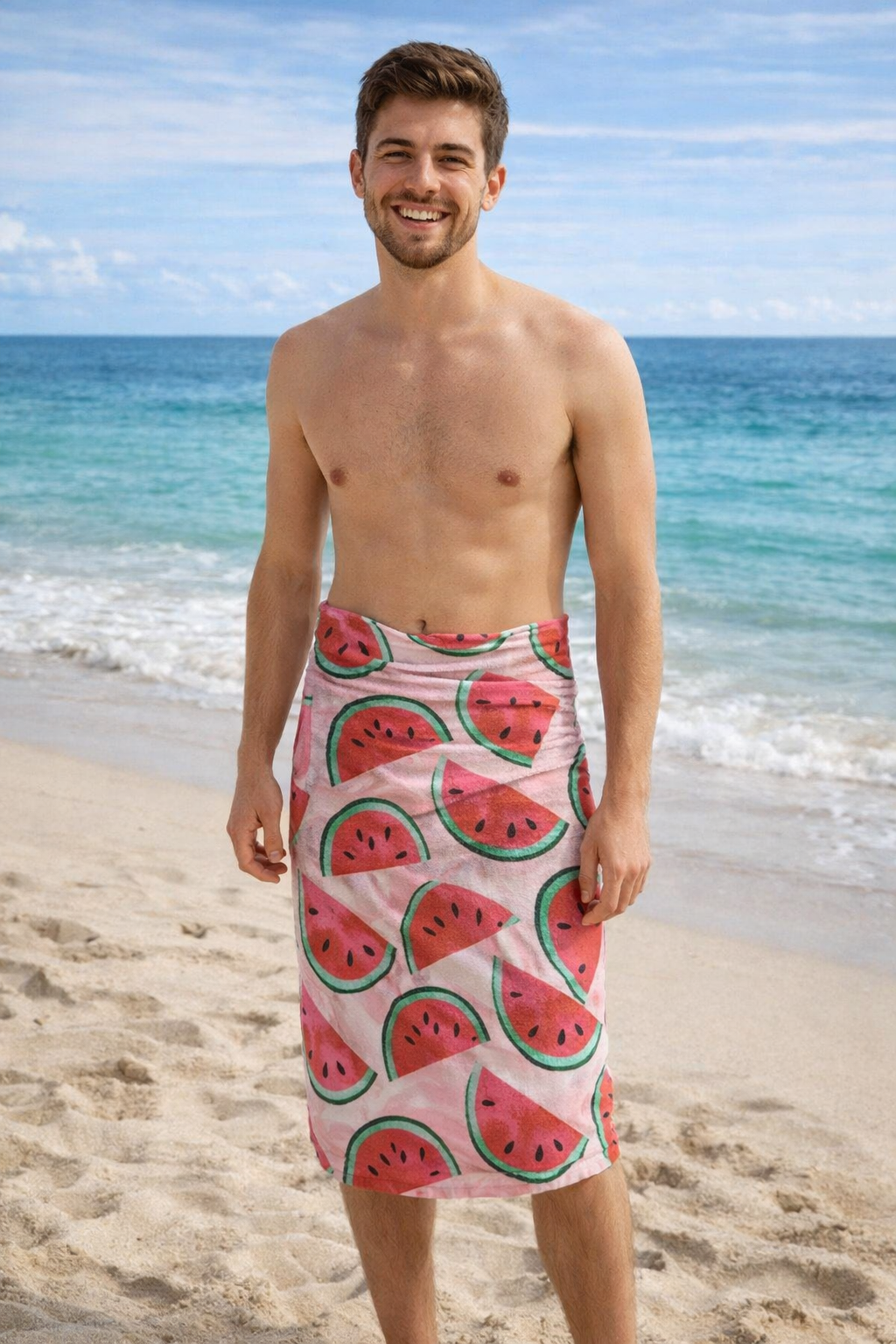 KARPUZ DESENLİ HAVLU